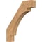 Ekena Millwork 5 1/2"W x 30"D x 36"H Merced Smooth Knee Brace, Western Red Cedar BRC06X30X36MRC00SWR - alternate 1